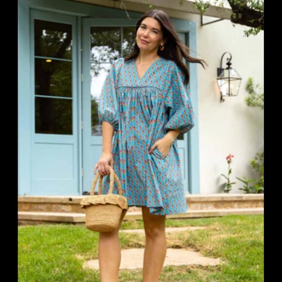 Quiet Culture Slow Down Gown Millie Print Dress - Picture 1 of 11